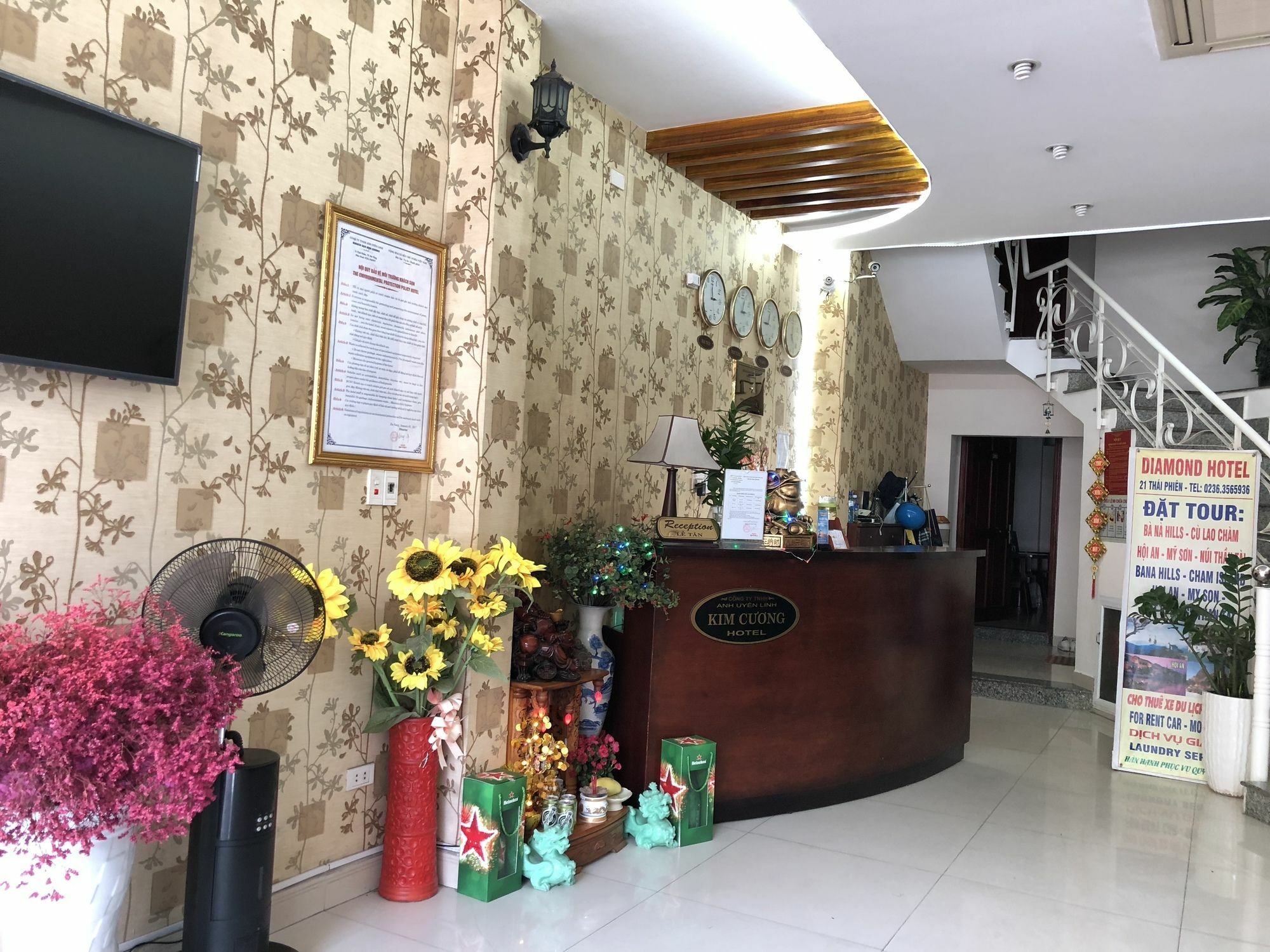 דה נאנג Kim Cuong Hotel מראה חיצוני תמונה